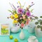 12 Pcs Artificial Spring Flowers – 17" Pastoral Tulips & Wildflowers for Easter Table Centerpiece & Home Decor